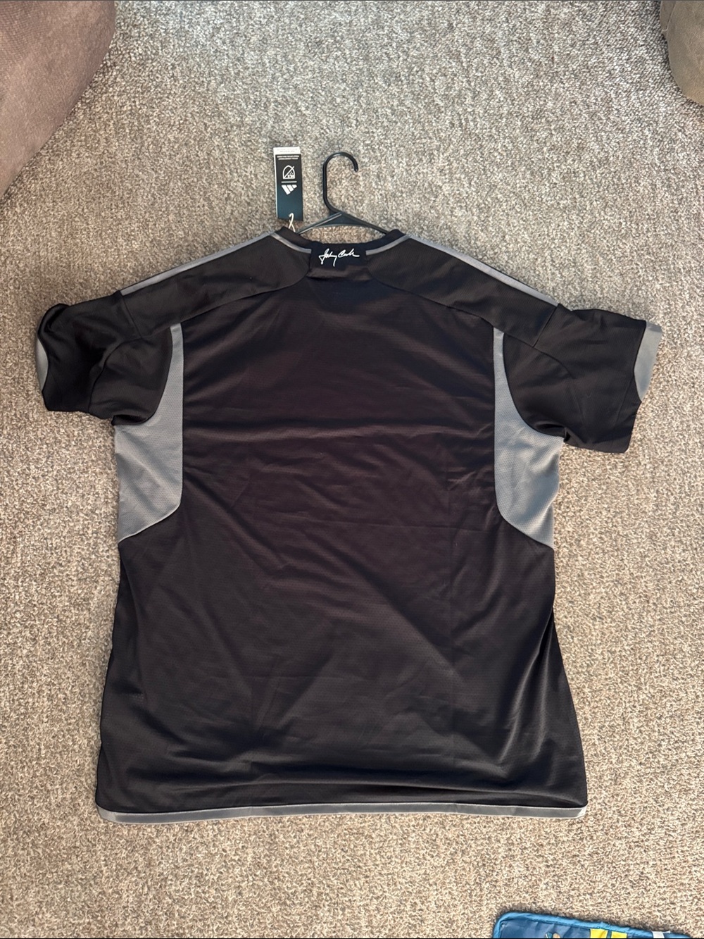 ADIDAS Black Nashville SC Men’s Soccer Jersey Johnny Cash New with tag - Picture 7 of 8